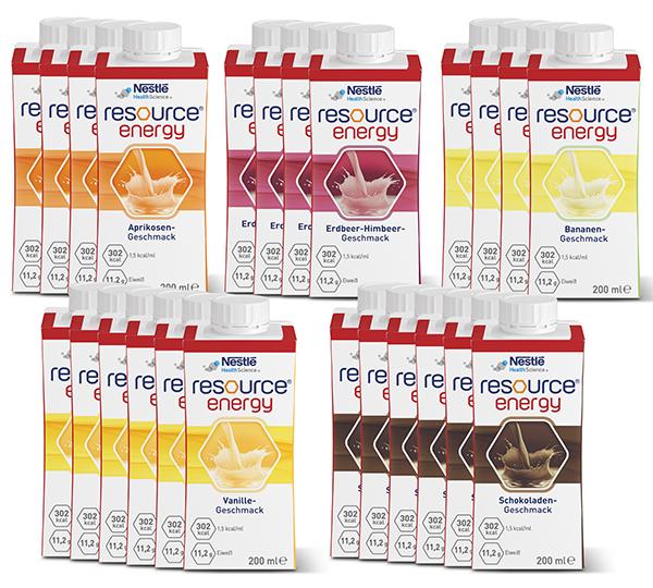 Resource Energy Mischkarton, 6 x 4 x 200 ml